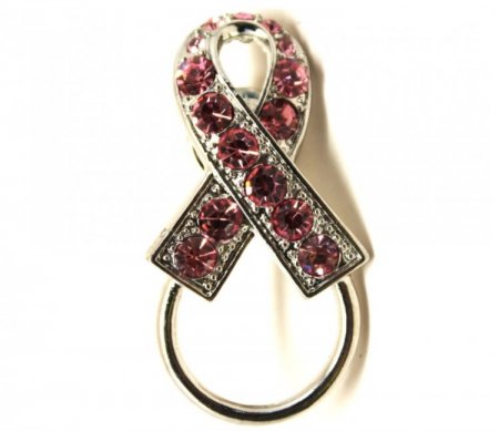 Fashion Eyewear Brooch - Pink Ribbon ACC-EH0001