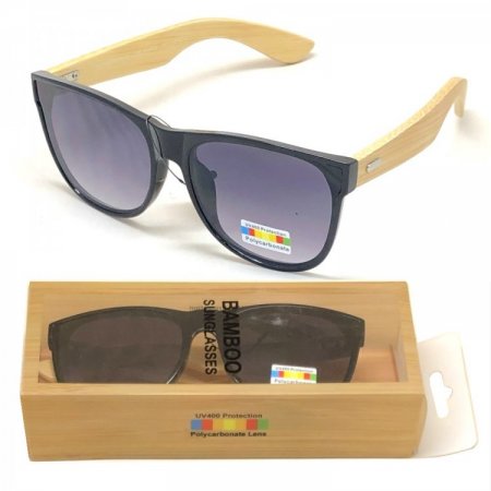 Fashion Bamboo Polycarbonate Sunglasses BA103