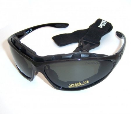 Choppers Convertible Polarized Goggles Sunglasses 91730-PL