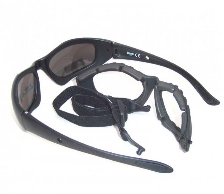 Choppers Goggles Sunglasses (Anti-Fog Coate) 91814-SMM