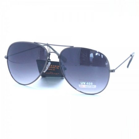 Spherical Lens Aviator Metal Sunglasses AV014