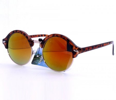 Designer Fashion Metal Sunglasses FM2117-2