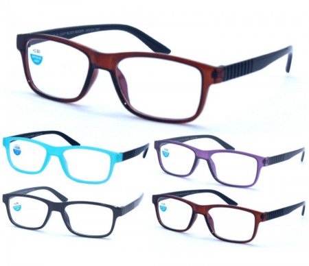 Blue Light Filter Reading Glasses 4 Style Asstd R9184A-87A